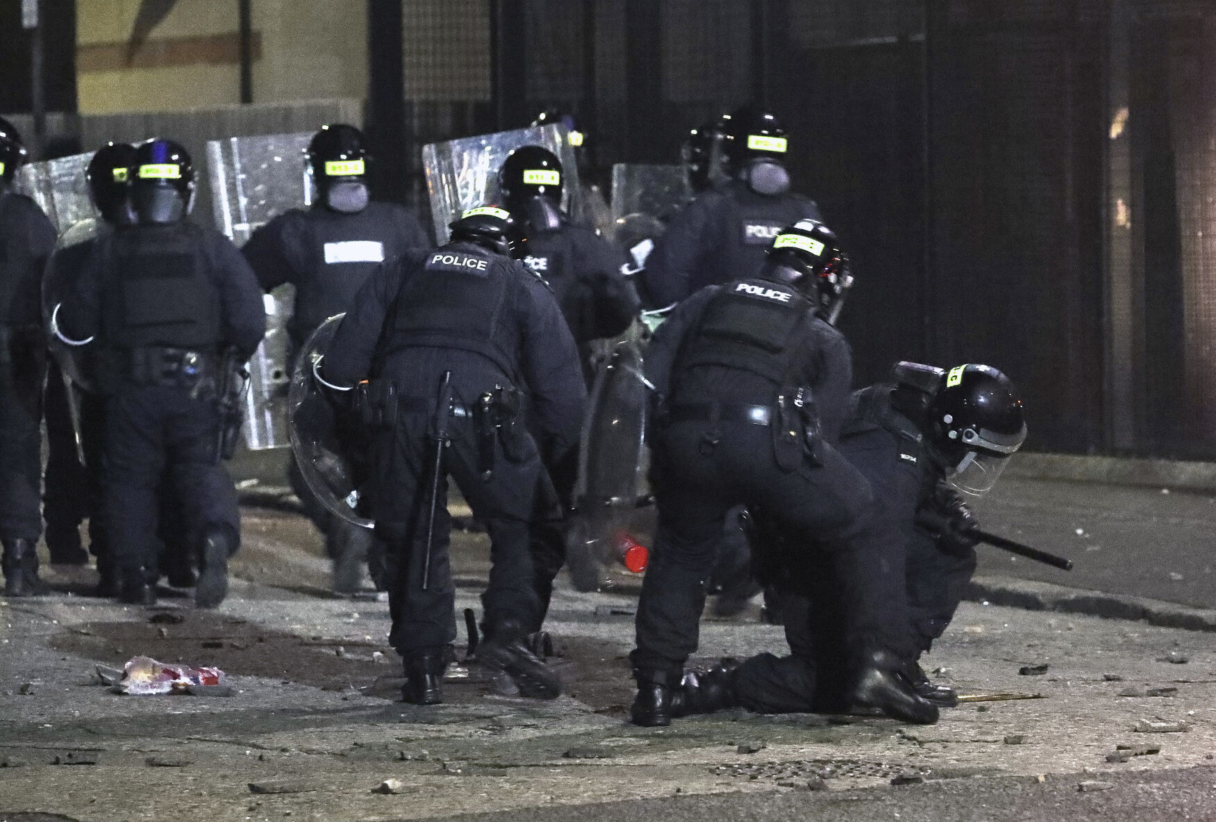 APTOPIX Britain Northern Ireland Unrest